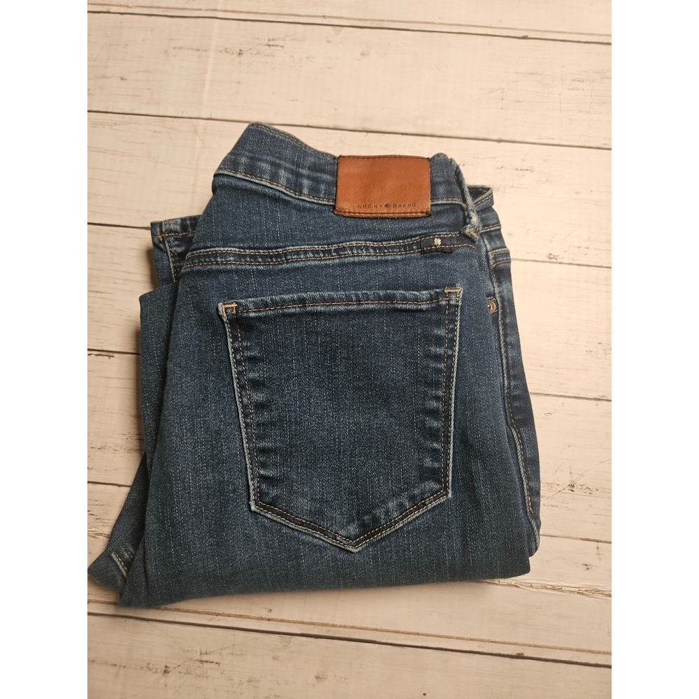 Lucky Brand Brooke Legging Jeans Womens 10/30 Dark Wash Skinny Denim Blue